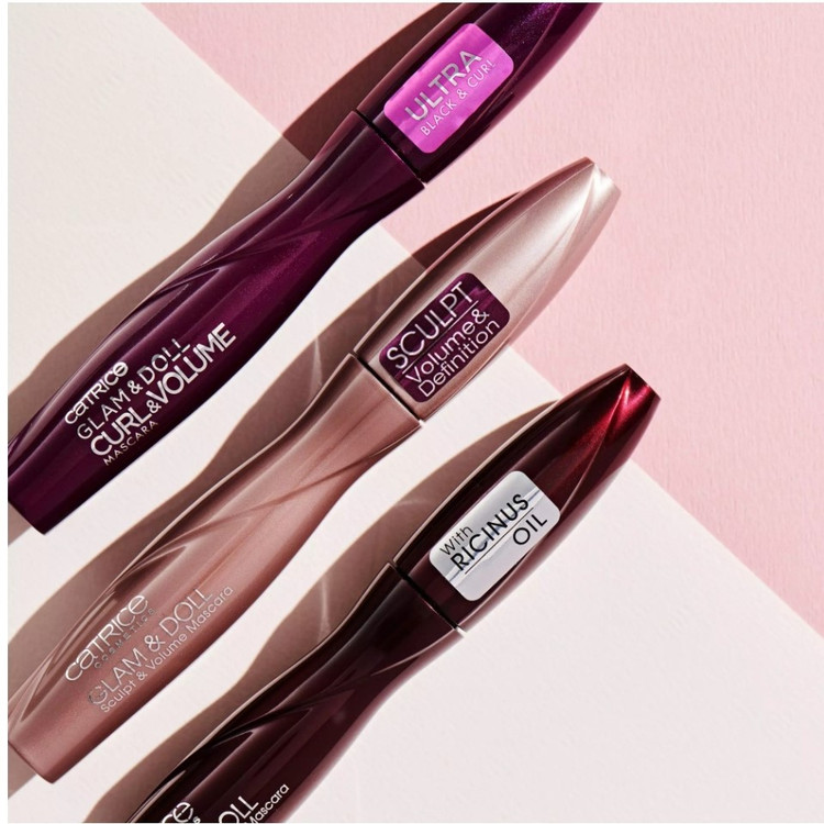 ریمل حالت دهنده حجم دهنده کاتریس مدل GLAM&DOLL