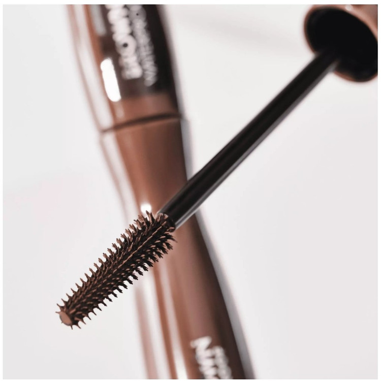 ریمل حجم دهنده ضدآب کاتریس مدل GLAM&DOLL رنگ قهوه ای