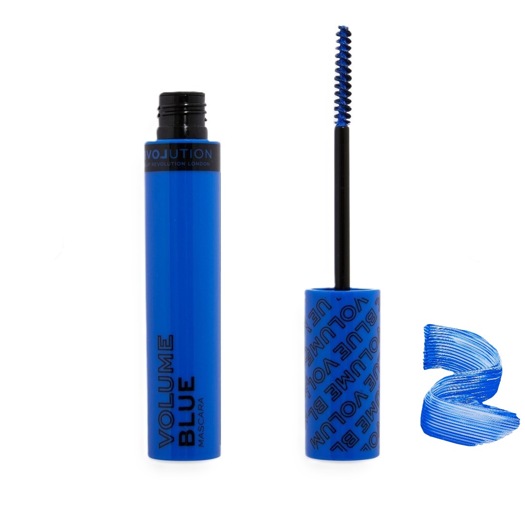 ریمل حجم دهنده رولوشن مدل BLUE رنگ آبی اقیانوسی